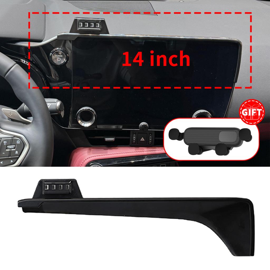 Support de téléphone personnalisé pour Lexus NX 2022 2023 2024-2026 (14 pouces/9,8 pouces), Base d'écran de tableau de bord, sans perceuse