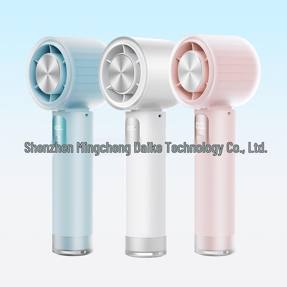

Korea KC Turbo Cooling Foldable Handheld/Neck Fan with Desktop Option 54.5*57*171.6mm світло-синій колір