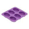 6-Cavity Design Soap Molding Case Flexible Silicone Cake Mold Set Silicone Soap Mold  Handmade Soap