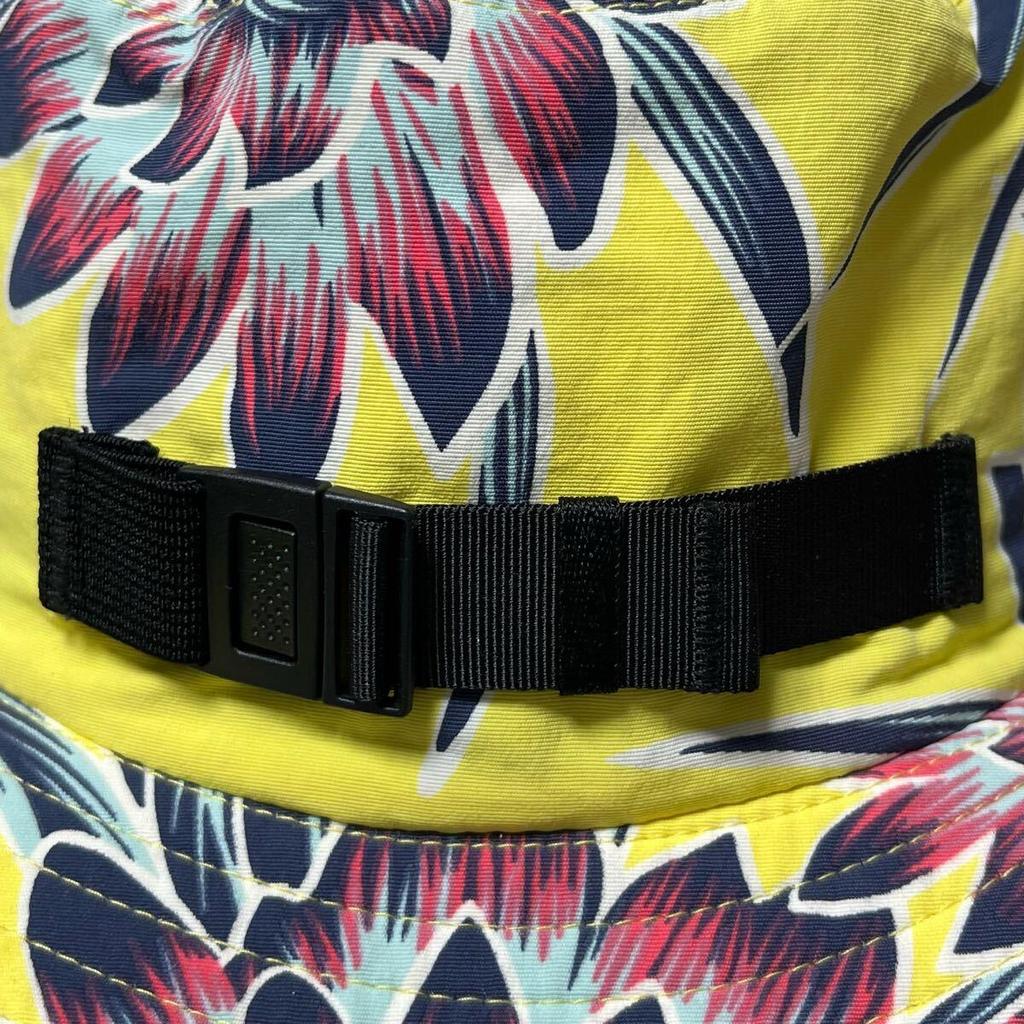 Used [Super Good Condition] Patagonia Water Repellent & Strongest UV Protection UPF50+ Foldable Trim Brim Hat Yellow All Over Pattern Unisex Size S