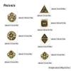 7 Pcs Black Golden Dragon Metal Dice Solid Metal Polyhedral Dice Set Suitable for Role-Playing RPG  Board Game Card Game