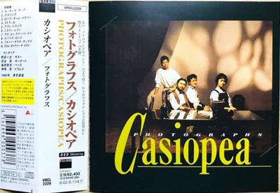CD CASIOPEA FOTOS VRCL2229 VILLAGE 2001 Japan Obi Jazz