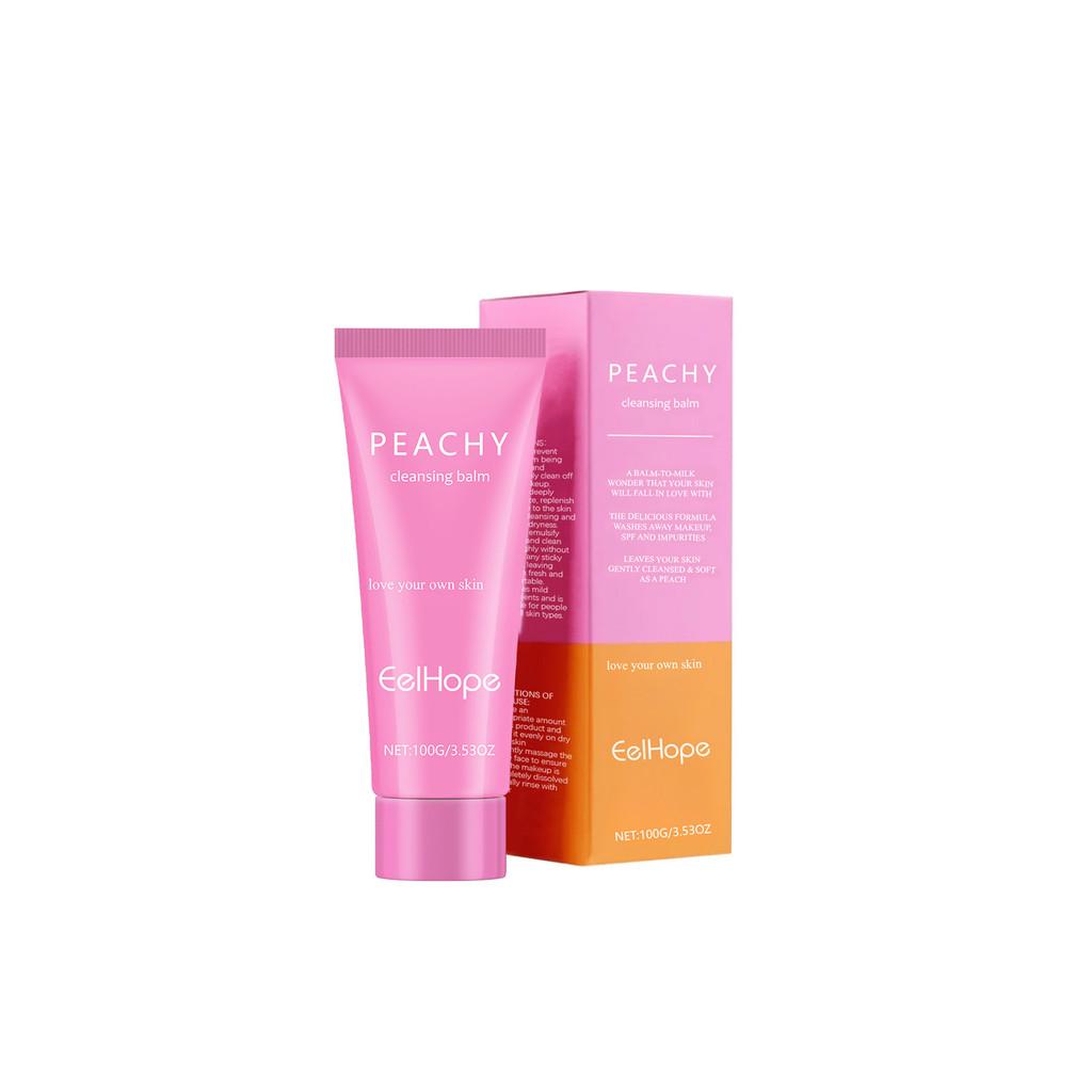 

Peach Eelhope Cleansing Balm Silky Nourishing Makeup Remover For Skincare Effective