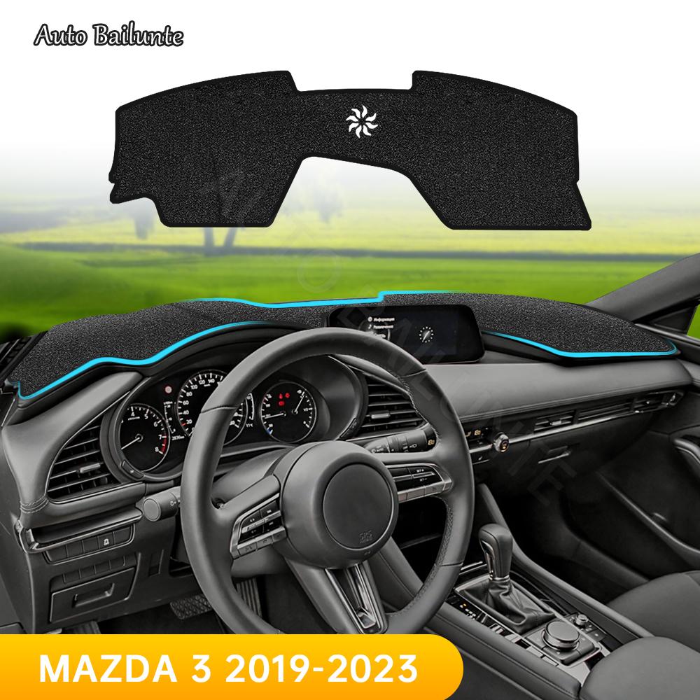 

Для Mazda 3 BP 2022 2023 Axela, чехол для приборной панели автомобиля, коврик для солнцезащитного козырька, коврик для приборной панели, ковер от солнечных ожогов