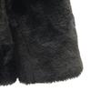 Gap Fake Fur Coat XXS Black Women Used