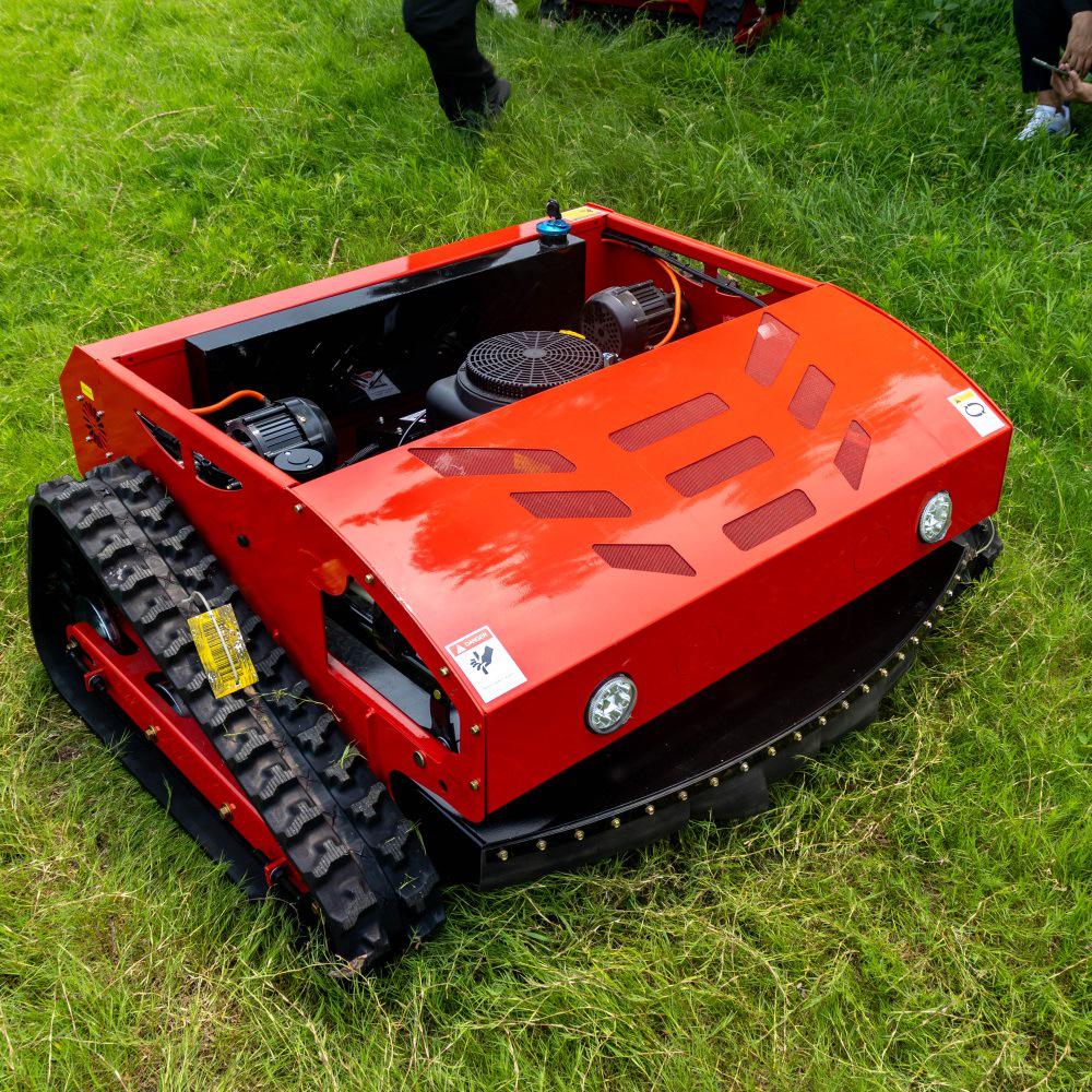 Remote Control Crawler Lawn Mower for Community Landscaping