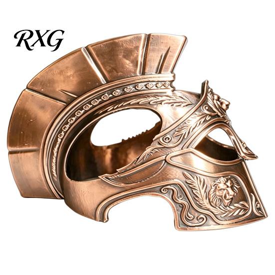 Holiday Cat Apparel Roman Centurion Helmet, 3D Printed Warrior Mask, Creative Pet Accessory Funny Cosplay Mask for Party Costume Accessories