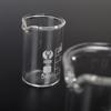 1pc 5ml 10ml 25ml 50ml 100ml Beaker Measuring Glass Beaker Lab Borosilicate Glassware Chemical Experiment