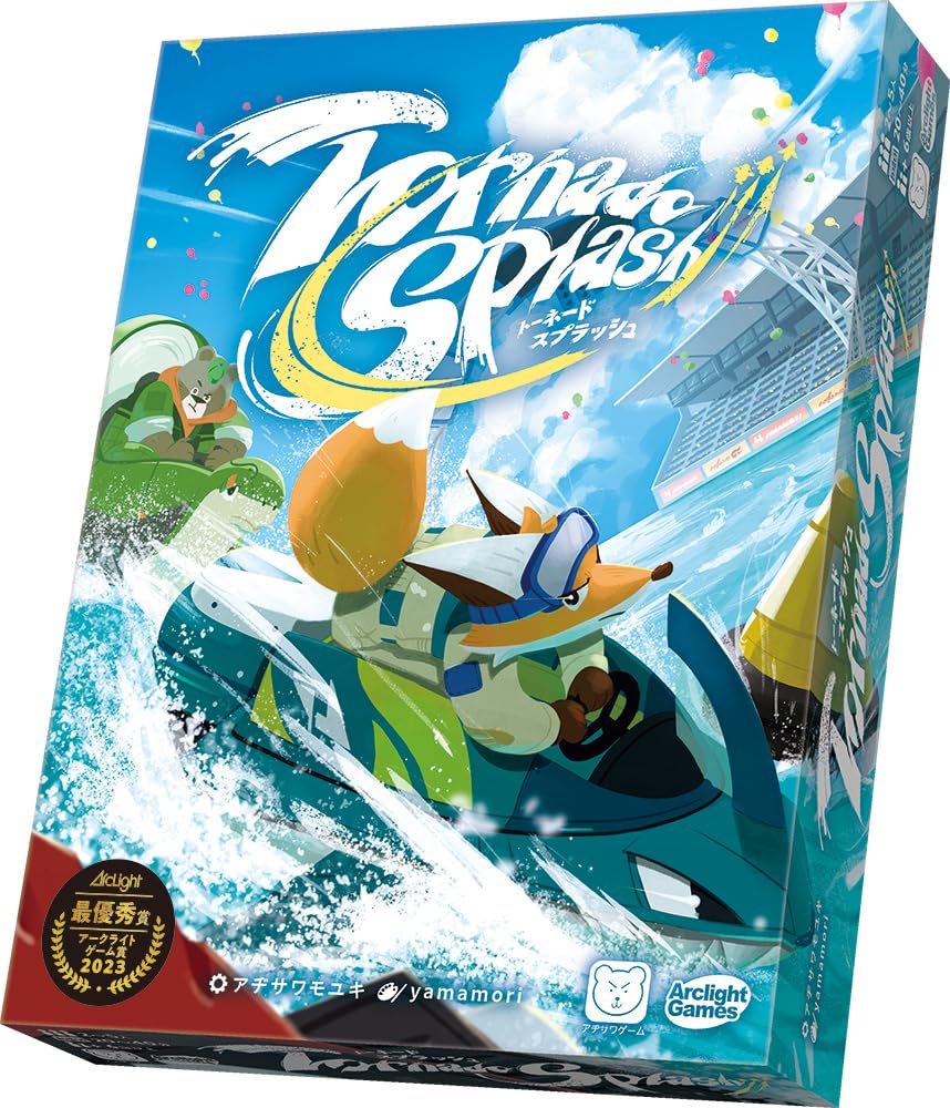 

Arclight Tornado Splash ages Настольная игра (2-5 игроков, 20-40 минут, 6+)