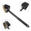 Long Handle BBQ Grill Cleaning Brush Barbecue Kitchen Cleaning Tool