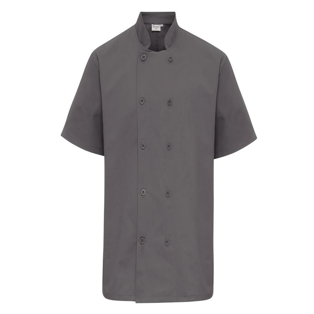 Premier Unisex Adult Short-Sleeved Chef Jacket