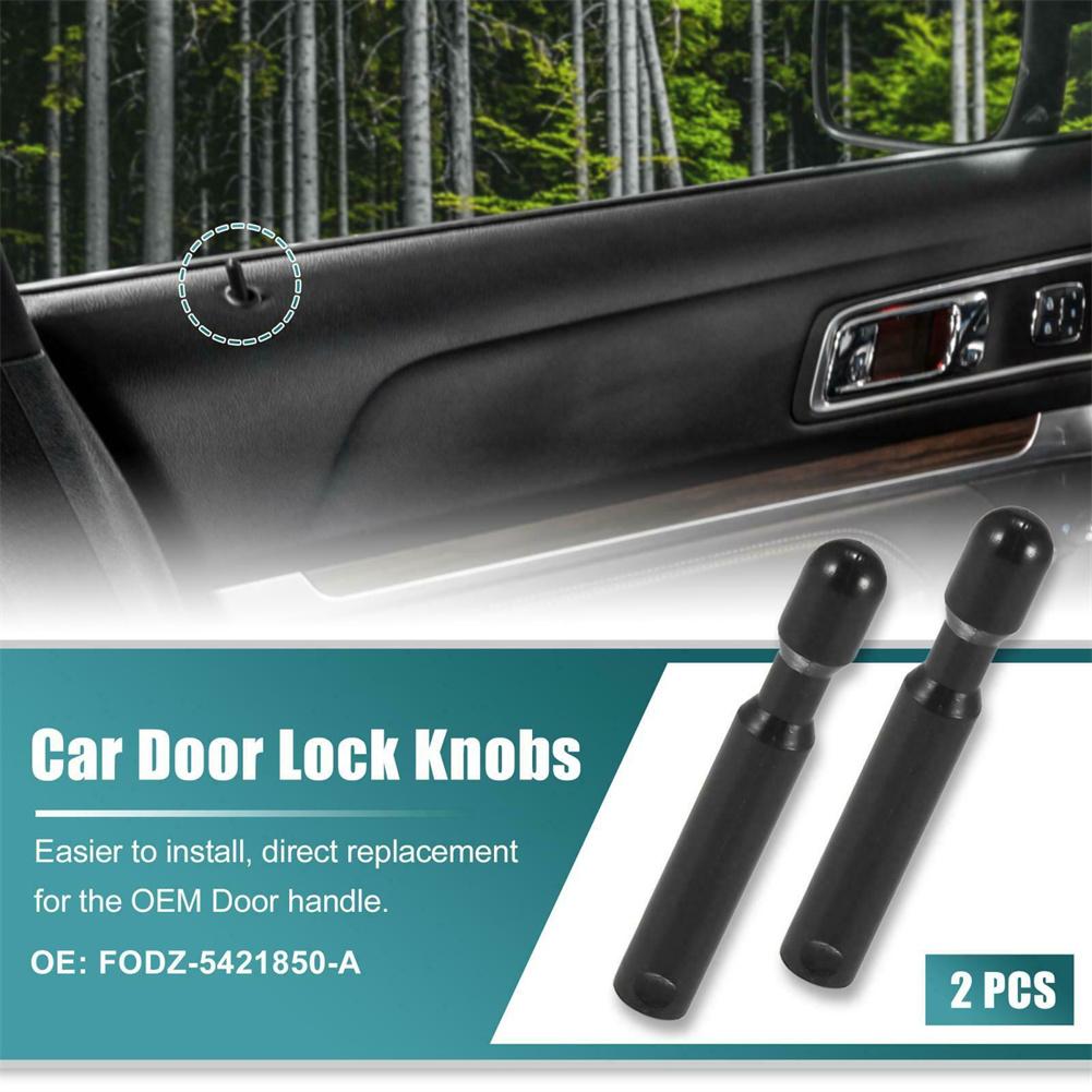 2pcs Car Truck Interior Door Lock Knob Pull Pins Plastic Auto Car Security Door Lock Pins For Ford F-150 Explorer FODZ5421850A