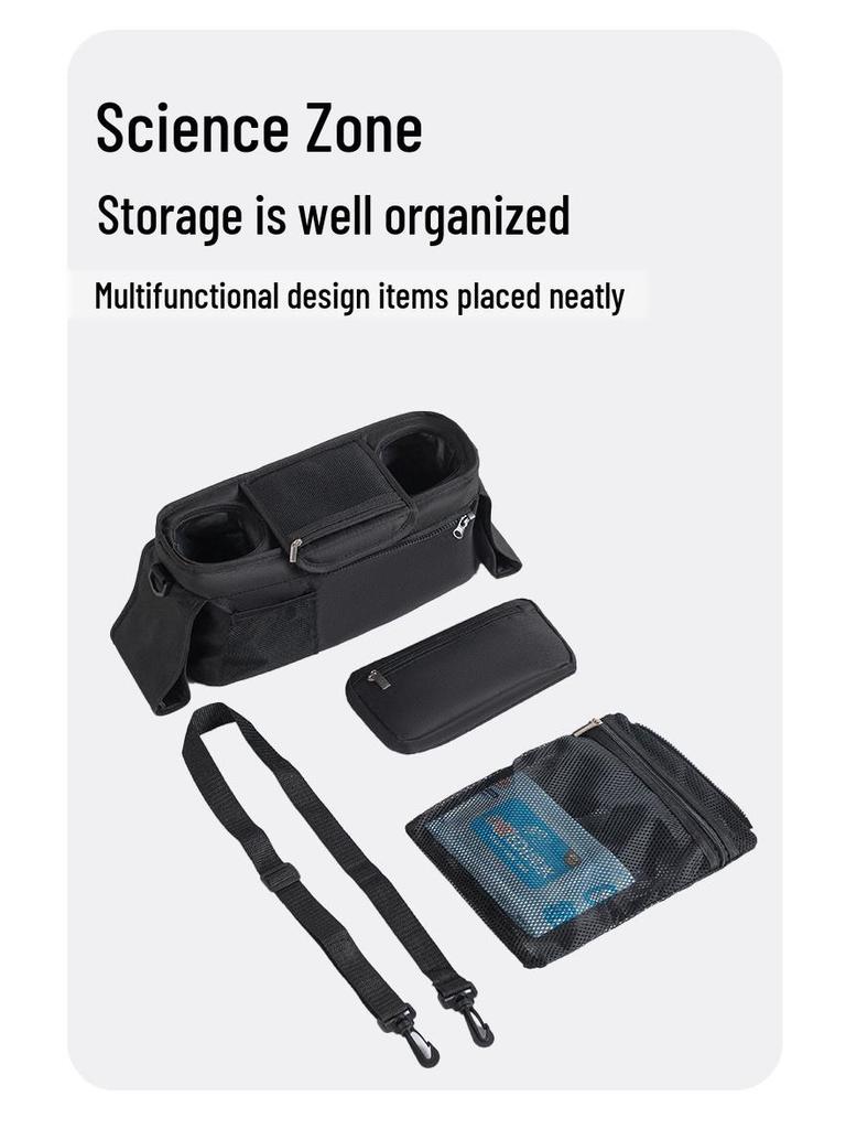 Universal Stroller Storage Bag - Cross-Border Hot Selling Accessory for Pushchairs