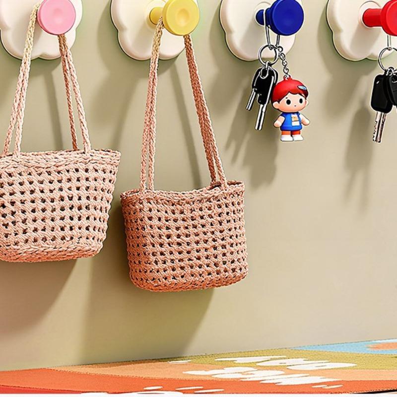 Suction Cup Hook, Entrance Hook, No Need for Drilling, Key Storage At The Door, A Household Multi-functional Wall-mounted Adhesive Hook