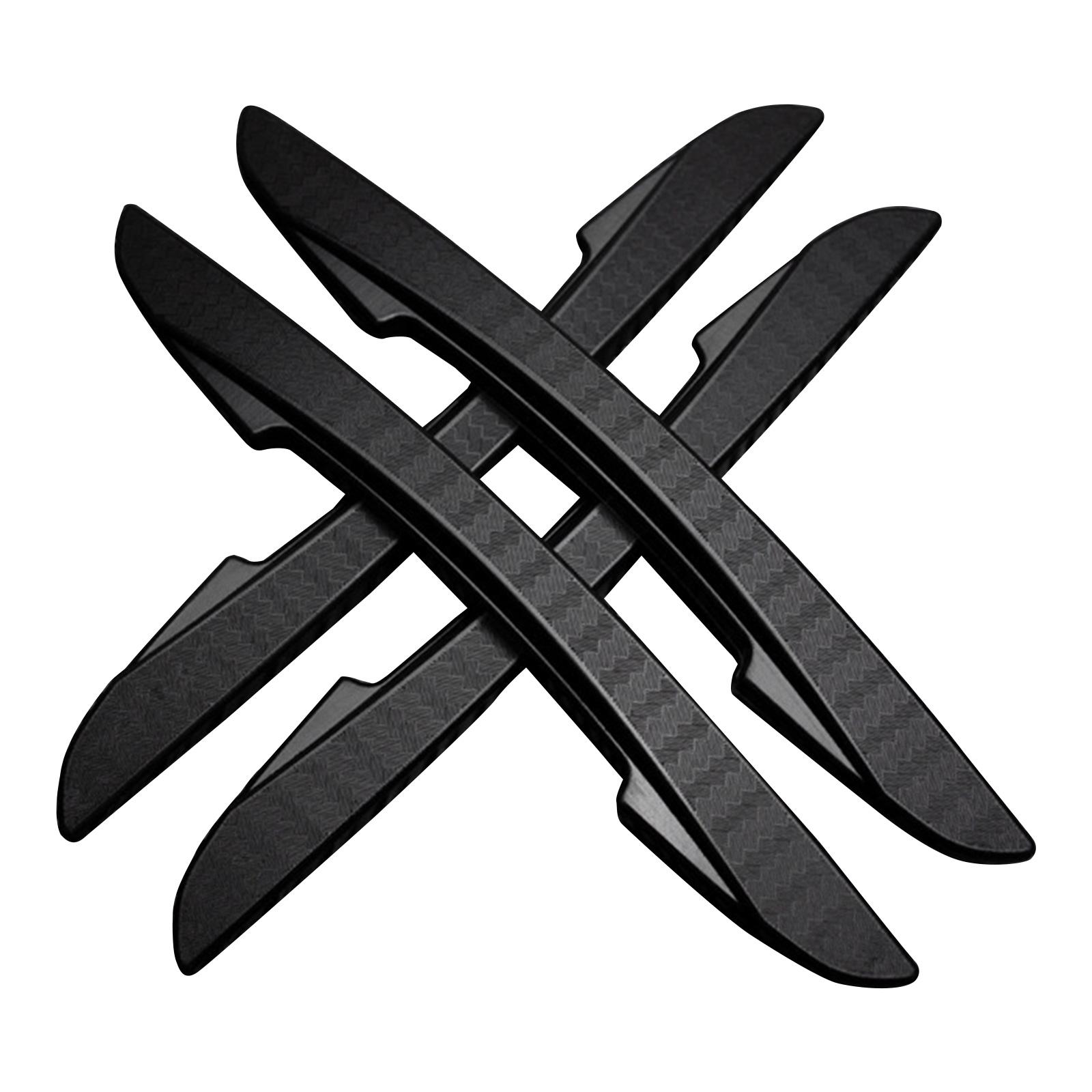 

Комплект из 4 защитных накладок на кромки дверей автомобиля, наклейки, предотвращают царапины, продлевают срок службы дверей, безопасность при парковке, для повседневного использования