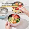 TREEJACK 304 Stainless Steel Gradient Soup/Salad Bowl
