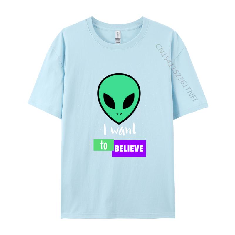 I Want To Believe Ufo Aliens Funn Peter Peter Pumpkin Eater Costume Combed Cotton Unisex Tshirts Design Luxury Designer TShirts