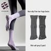 Non-slip Five-finger Yoga Socks - Spring/Summer Ballet Style for Pilates, Casual Japanese Sweet Design, Versatile Split-toe Sports Socks