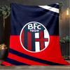 1PZ Coperta Morbida in Flanella Stampata Ac Milan per Camera da Letto Adulti Soggiorno Divano Campeggio Viaggio Regali per Fan Regali di Natale