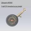 Tire Pressure Gauge 0-60 PSI, Heavy-Duty Chrome Metal Head, Measurement Tool for