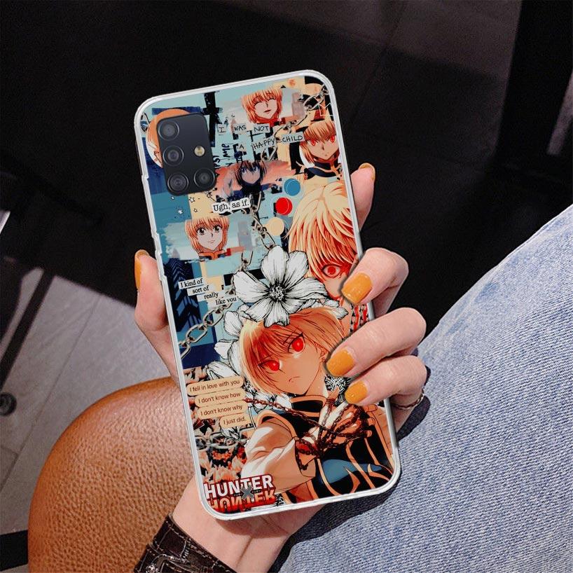 Hunter X Kurapika Phone Case For Samsung Galaxy A52 A32 A22 A12 A51 A31 A50S A30S A20S A10S Note 20 Ultra 10 Plus S10 A72 A71 Ga