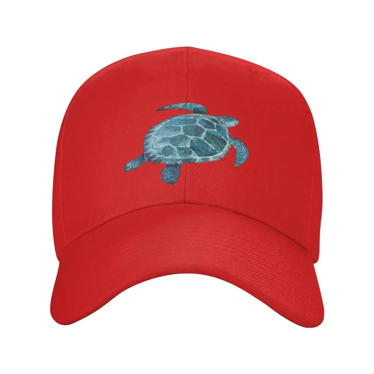 Custom Fashion Ocean Sea Turtle Baseball Cap Women Unisex Adjustable Dad Hat PerforUnisexce Snapback Hats Adjustable Cap