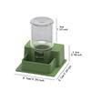 Automatic Reptile Water Dispenser Tortoise Waterer Habitat Decor Save Space Reptile Watering Bowl for Hamster Chameleon Gecko