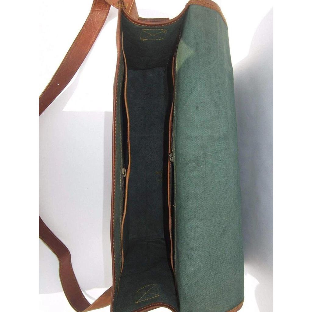 Bag Leather Genuine Satchel Messenger Shoulder Vintage Crossbody Handmade