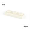 50pcs Plate 1x3 3623 Compatible with Famous Brand Building Block Classic Building Blcok Toys MOC DIY