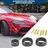 Hihaha AC Air Conditioner Radio Volume Control Switch Knob Cover Ring for Toyota Supra