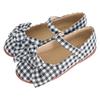 [Babyzzam] Girls' Check Flats Black [Y978-10001]