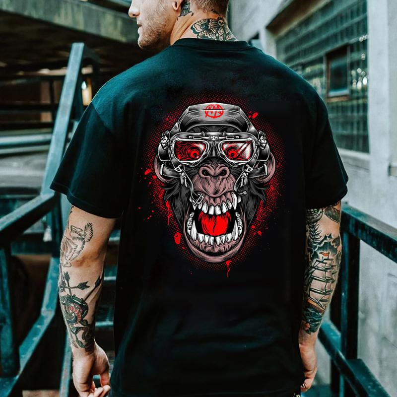 

Винтажная мужская футболка забавная одежда летняя футболка с коротким рукавом уличные топы 5XL O-образный вырез мужская футболка повседневный черный пуловер оверсайз