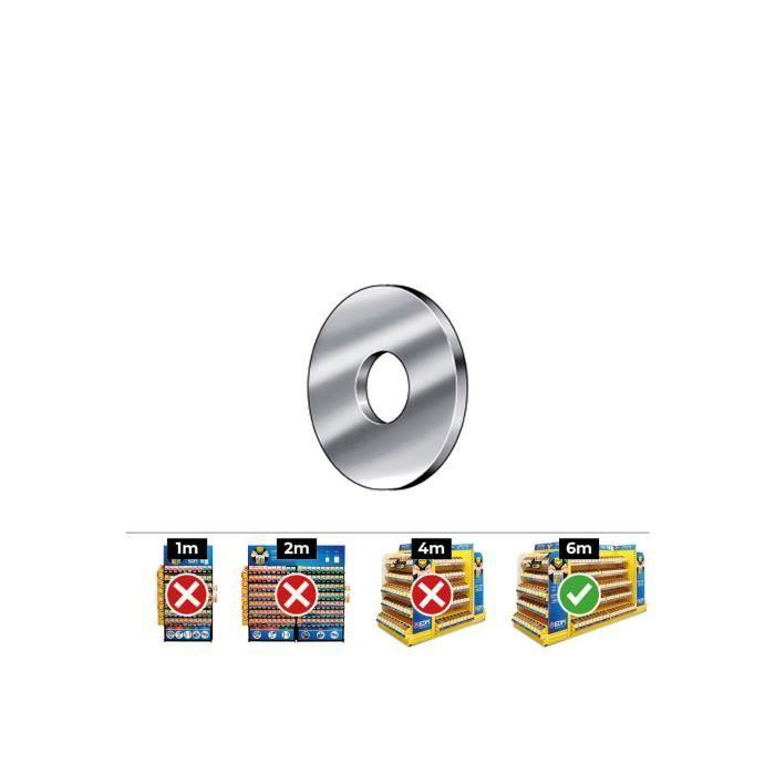 Rondelle Carrosserie - GENERIQUE - Din 9021 12 - Zinc - Plat - Boîte 100