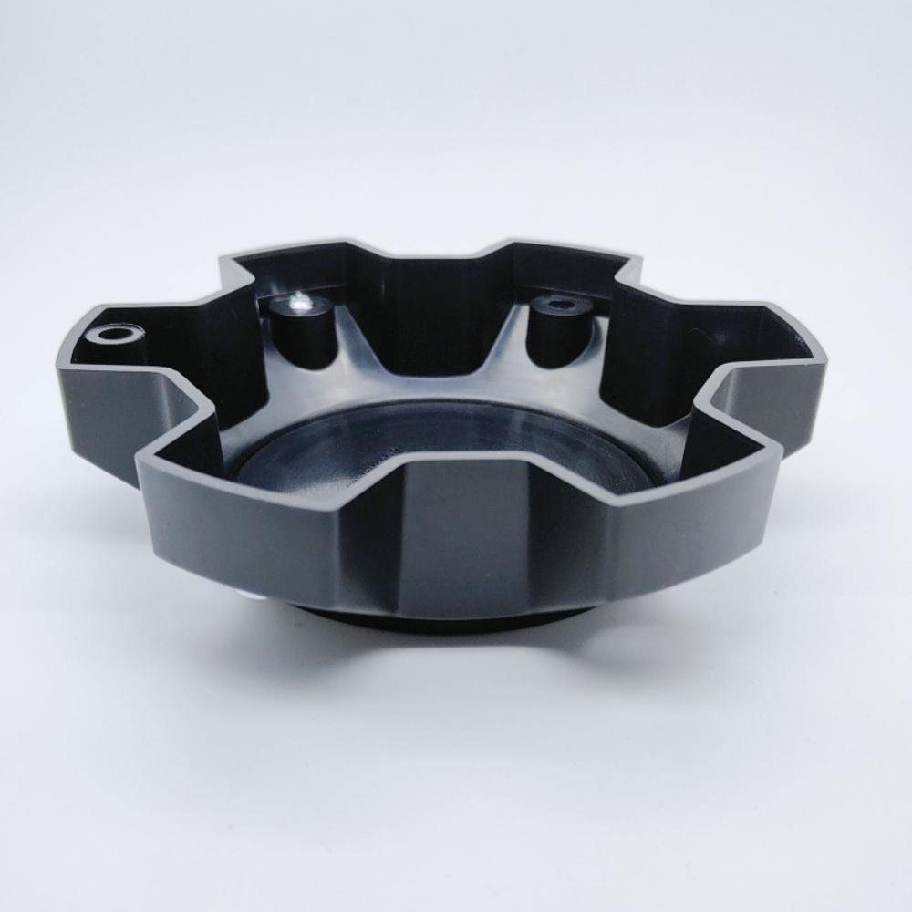 ASY1 4pcs 139MM Off-road Vehicle Black Rhino Logo Emblem Car Wheel Center Caps 6 Hole 139.7 Rim Hubcaps Cover Hub Cap Car Accessories