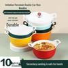 Melamine Double-Handle Soup & Noodle Bowls