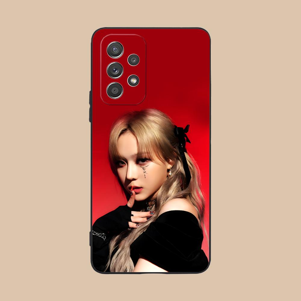 KPOP Girl Winter Phone Case for Samsung Galaxy A56 55 54 53 52 51 36 35 34 23 16 15 5G Soft TPU Shockproof Cover Galaxy A51 5G