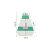 100 Pieces Of Sandwich Wrappers Special Disposable Easy To Tear Transparent Triangle Cake Baking Bread Packaging Bag