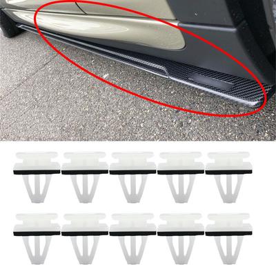 Moldura de soleira lateral para carro, clipe de moldura de soleira, painel de balanço, moldura de proteção de soleira para Honda HR-V Civic Cr-V Odyssey para Acura TL RL Ilx RLX MDX Legend 1