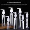 Empty Plastic Shampoo Lotion Pump Bottle Food Grade Safe Leakproof Dispenser for Home Bathroom Travel Use