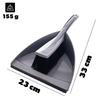 KADAX Broom Dustpan 33cm Grey