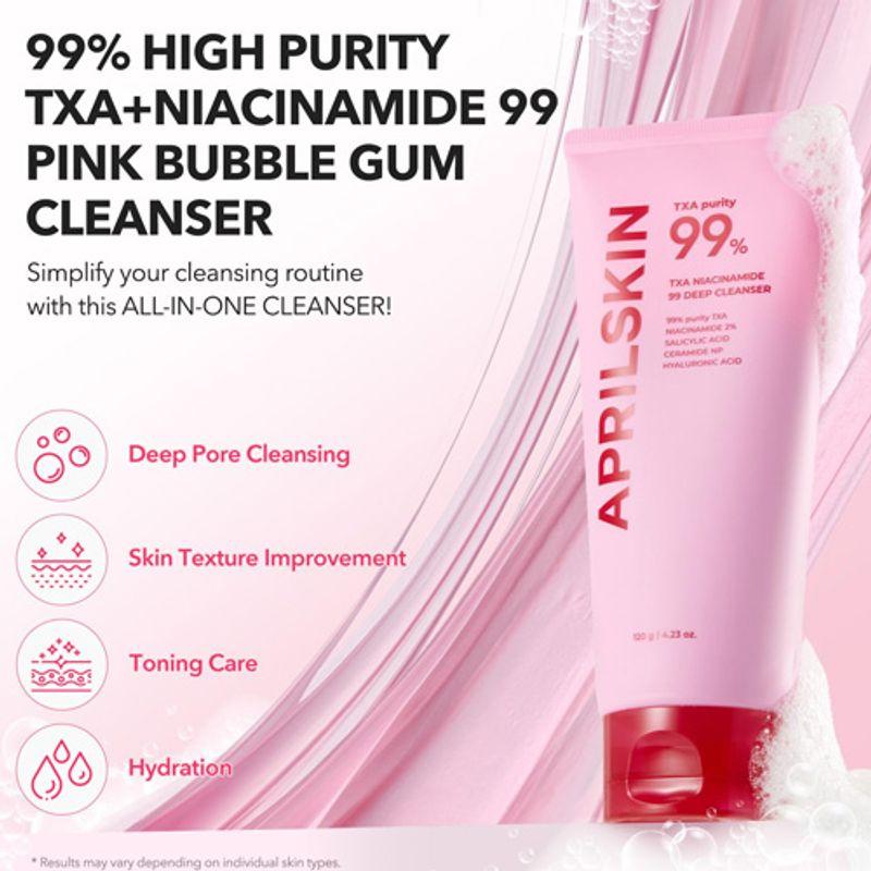 [APRILSKIN] TXA Niacinamide 99 Deep Cleanser 120ml