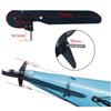 Kayak Rudder, Fishing Watercraft Canoe Nylon Boat Rudder Replacement Parts Foot Control Steering