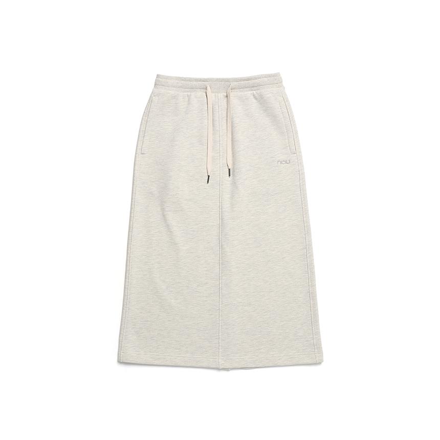 Nau W Sweat Skirt 2 Oatmeal