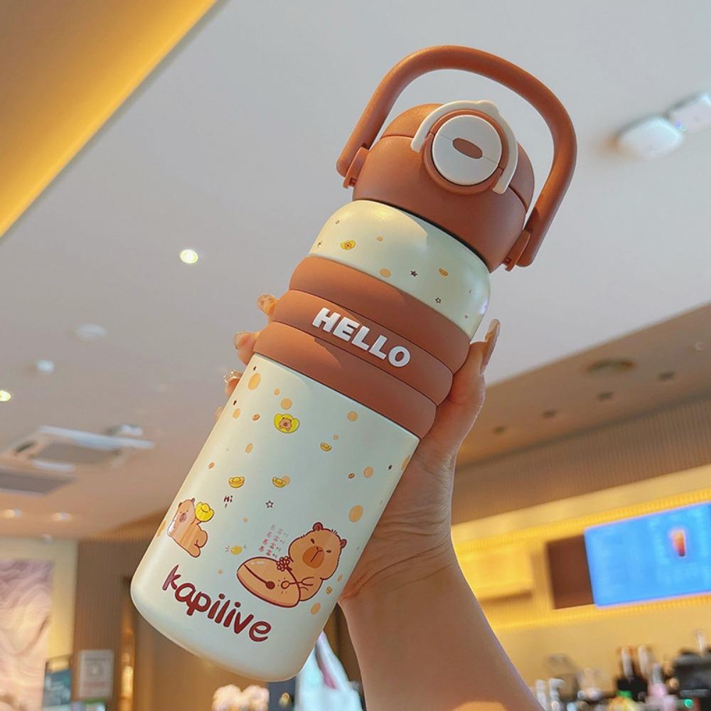 

600ML 316 Stainless Steel Cup High-Capacity Insulated Cup for Student Children кавовий