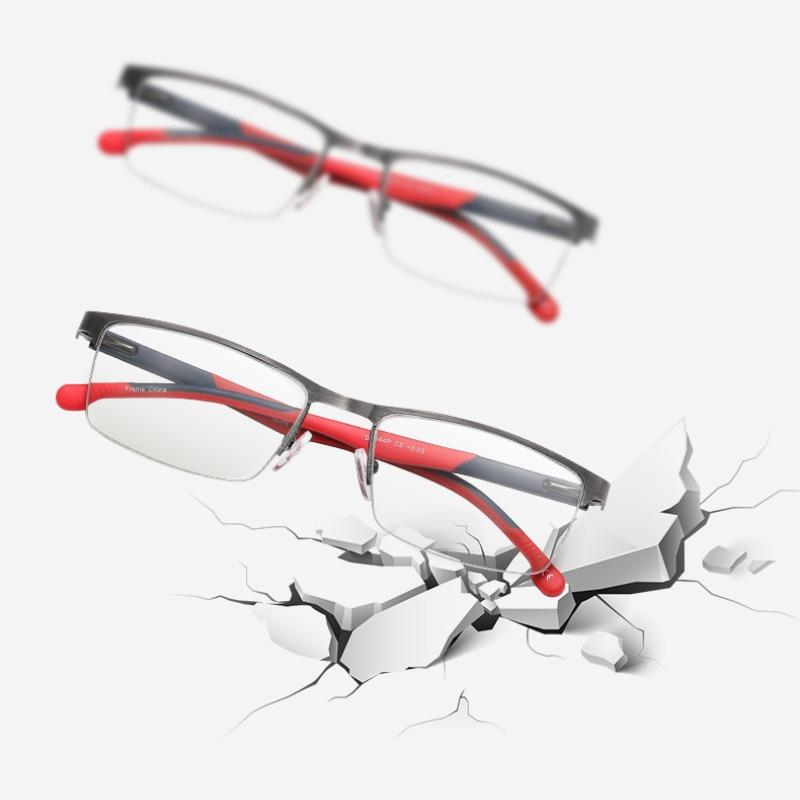 Fashion High Definition Anti Blue Light Spring Leg Reading Glasses Men Women Drop-resistant Wear-resistant Presbyopia Eyeglasses