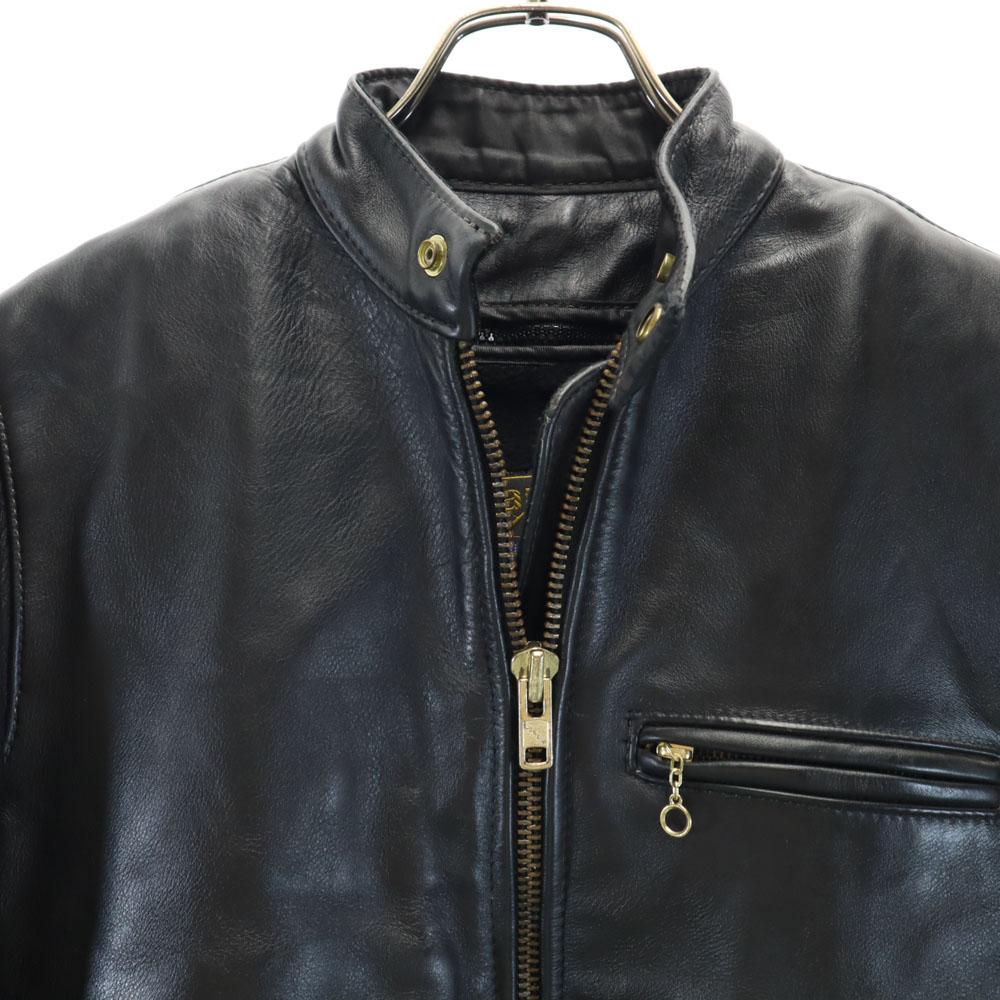 VANSON Made in USA leather Single riders jacket 34 Leather liner included Men's Used