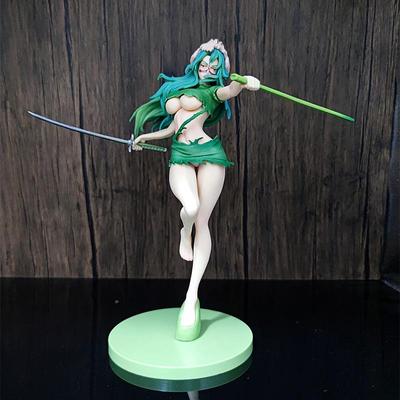 Nel Tu Desetičepelová modelová hrací hala Kurosaki Ichigo Change Head Figure Model Decoration Socha