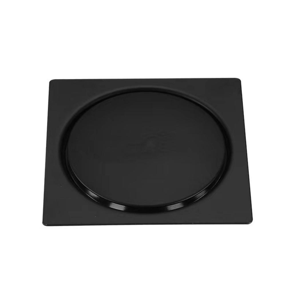 Foot Floor Drain Stainless Steel Square Shower Drain Square Shower Room Cover Plug Fast Draining Hair Catcher Strainer