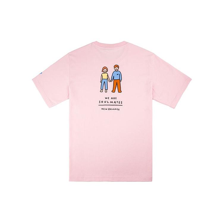 New Balance x Zero Per Zero Unisex Tee Pink NEA3V973-PK L