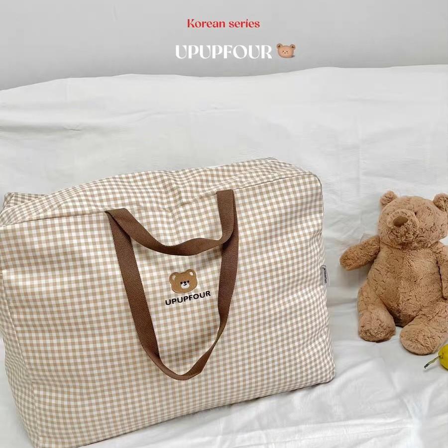 Extra-Large Capacity Quilt Storage Bag • Waterproof Travel Luggage Organizer • Home Clothing Storage Pouch